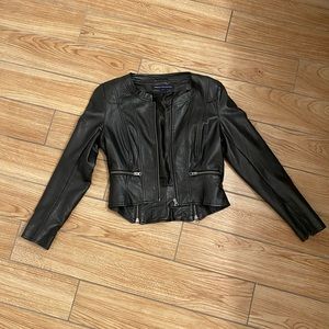 Leather Moto Jacket, French Connection
